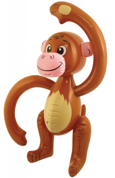 Inflatable monkey Fluffy 58cm