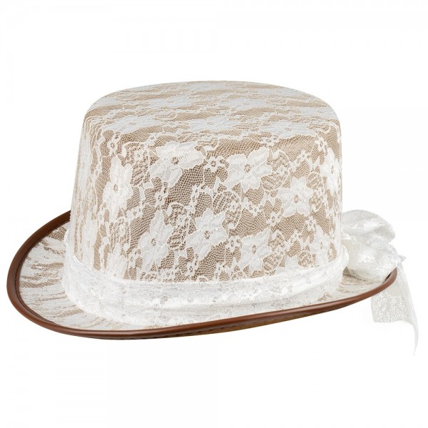 Sombrero de copa steampunk puntiagudo