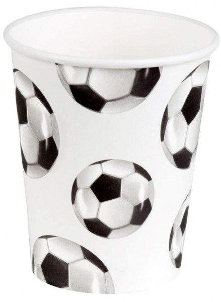 6 Football Party Paper Cups