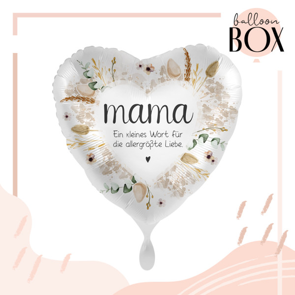 Heliumballon in der Box Boho Mother´s Day
