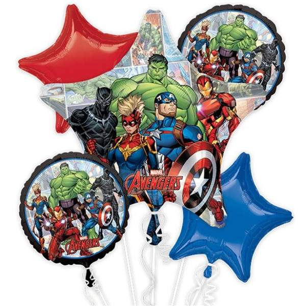 Avengers team balloon bouquet