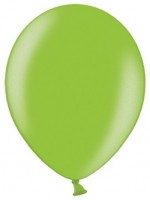 Vista previa: 100 globos metalizados Partystar verde manzana 30cm