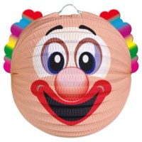 Vorschau: Clown Lampion 22cm