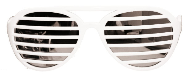 White striped glasses