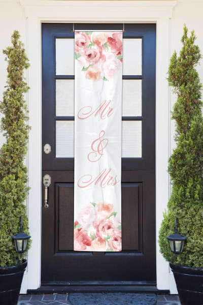 Zoete rozen deur Banner