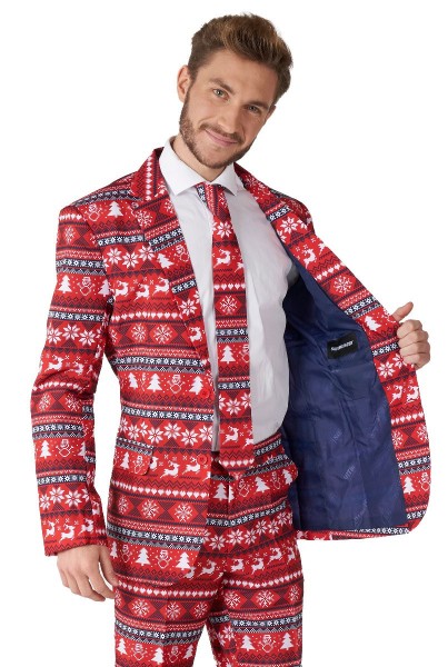 Suitmeister Nordic Pixel Anzug für Herren 4
