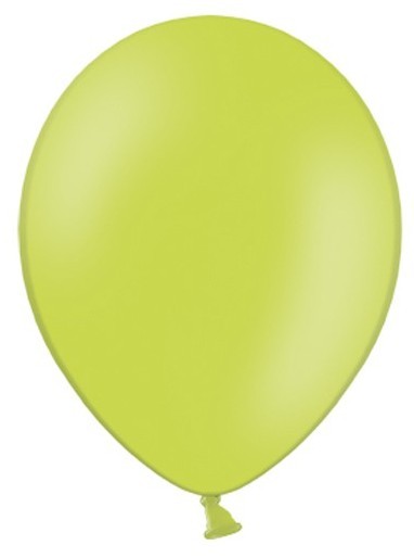 10 Partystar Luftballons maigrün 30cm