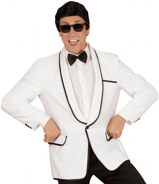 Stylish James party suit in white 5