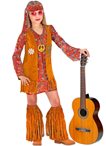 Hippie Girl Tracy Mädchenkostüm