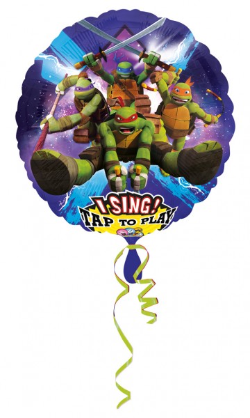 Folienballon Ninja Turtles mit Sound