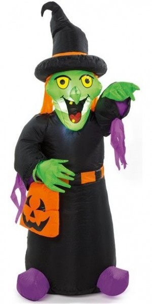Inflatable witch Agatha 1,2m