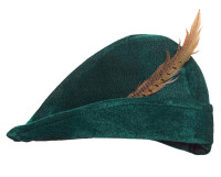 Skogsbågskytten Robin Wood hatt
