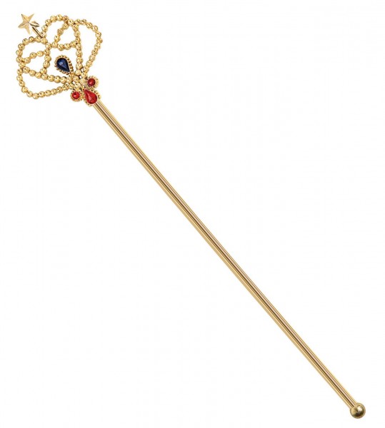 Colorful princess scepter gold