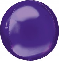 Ball balloon in dark purple