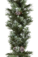 Anteprima: Ghirlanda rustica di abete natalizio 2,7m