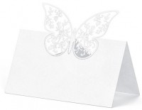 Vorschau: 10 Tischkarten mit Schmetterling