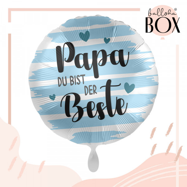 Balloha Geschenkbox DIY Bester Papa XL