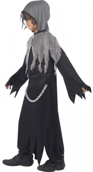 Halloween costume the death grim reaper for kids 3