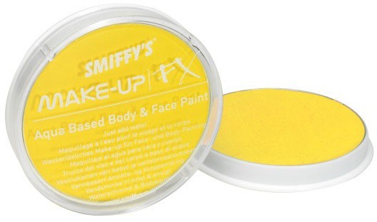 Maquillaje pintura cara cuerpo amarillo maquillaje