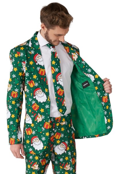 Suitmeister Santas Elves Zielony garnitur dla mężczyzn 4