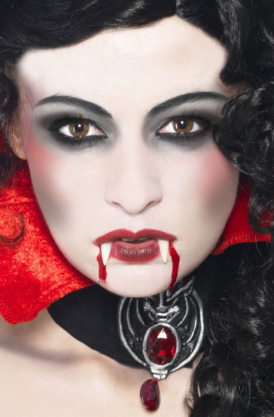 Vampyr make-up sæt, 4 stk