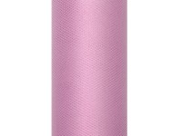 Vorschau: Tüll Stoff Luna pink 9m x 30cm