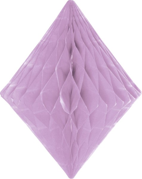 Diamond honingraat bal paars 30cm