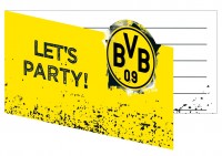 8 BVB Dortmund Einladungskarten