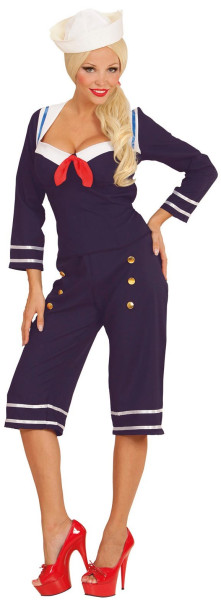 Kostium żeglarski dla dziewczynki z lat 50. 3