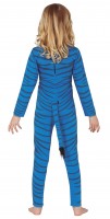 Blue tiger costume for children