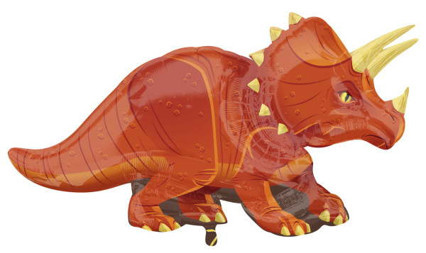 Foil balloon Triceratops dinosaur