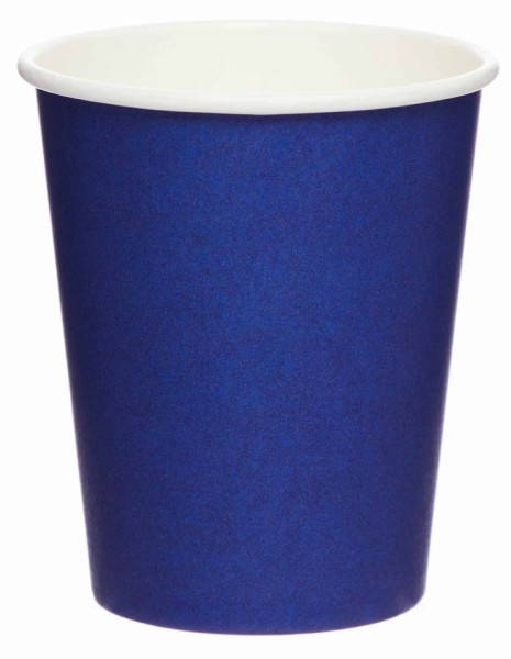 8 Blueberry paper cups 227ml