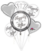 Happily ever after Ballon Bouquet