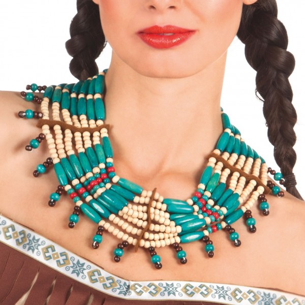 Indianer Perlen Halskette Navario 2