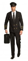 Preview: Elegant pilot men's costume Willem