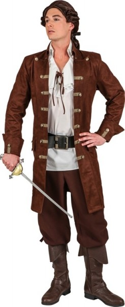 Piratkaptajn Flint herre kostume