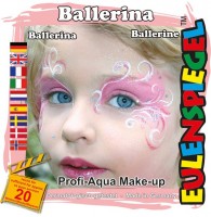 Oversigt: Børns ballerina make-up sæt