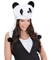 Panda Plüsch Mütze