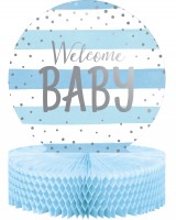 Welcome Baby Boy stand 23 x 30.5cm