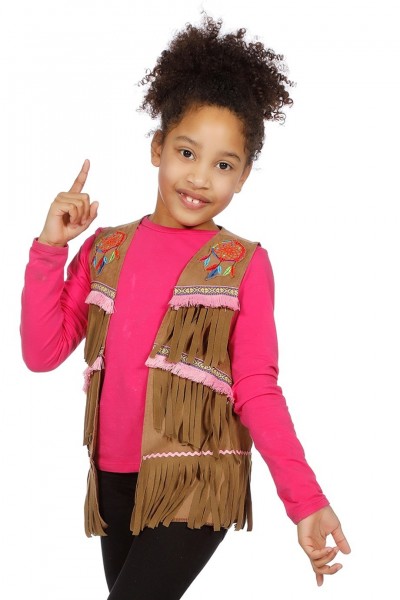 Cowgirl winny fringed vest