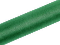 Tessuto in organza verde m x 16 cm