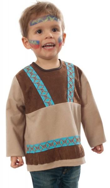 Disfraz de indio para niños
