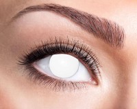 3-Month Pure White Contact Lenses