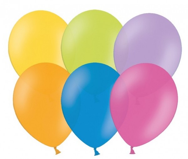 100 Latexballons Bunt 35cm
