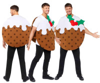 Widok: Świąteczny kostium pudding dla dorosłych