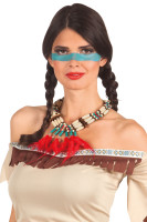Vista previa: Collar atrapasueños Deluxe para look indio