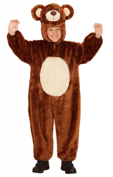 Pluche beer kostuum voor kinderen 2