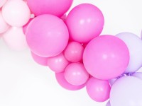 Preview: 50 party star balloons fuchsia 27cm