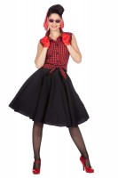 Preview: Checkered rockyabilly dress Kathi