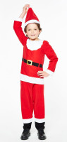 Kleiner Santa Weihnachtsmann Kostüm für Kinder